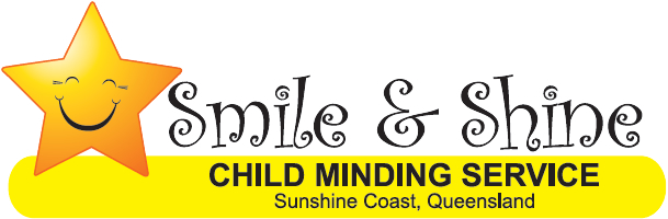 Smile-and-shine-child-minding-sunshine-coast-logo